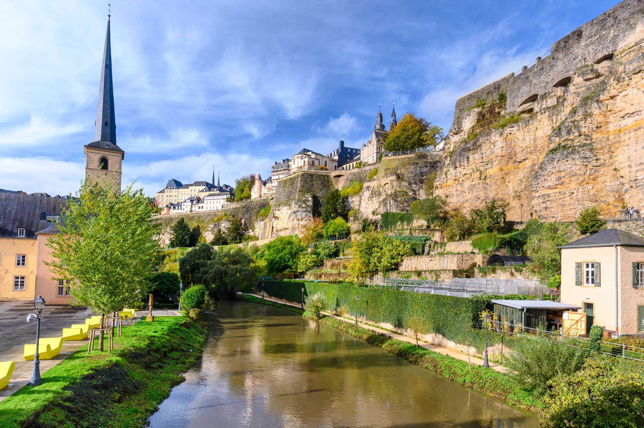 Grund Alzette Fluss