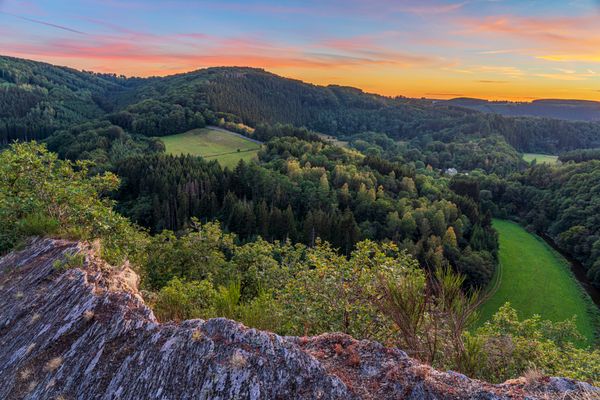 Summer Sunset Boulaide vantage point