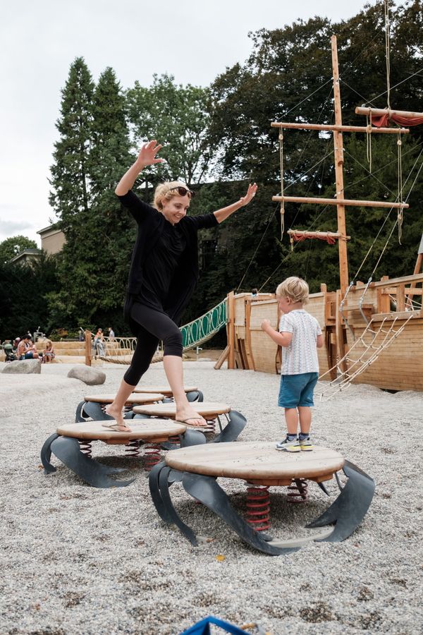 Luxemburg Pirateschëff Spielplatz