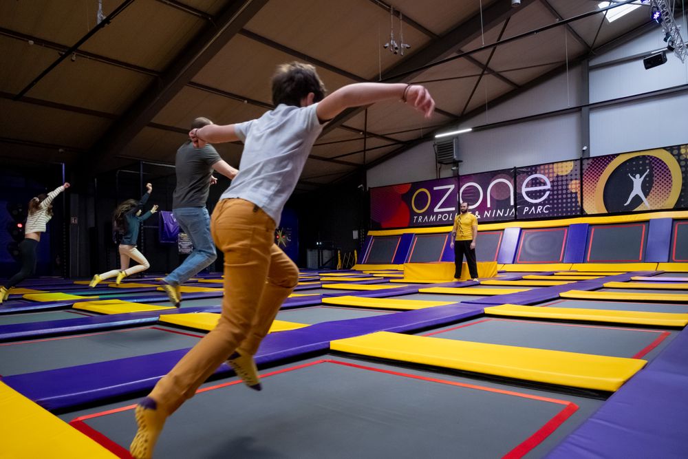 Ozone Trampoline Ninja Parc Visit Luxembourg