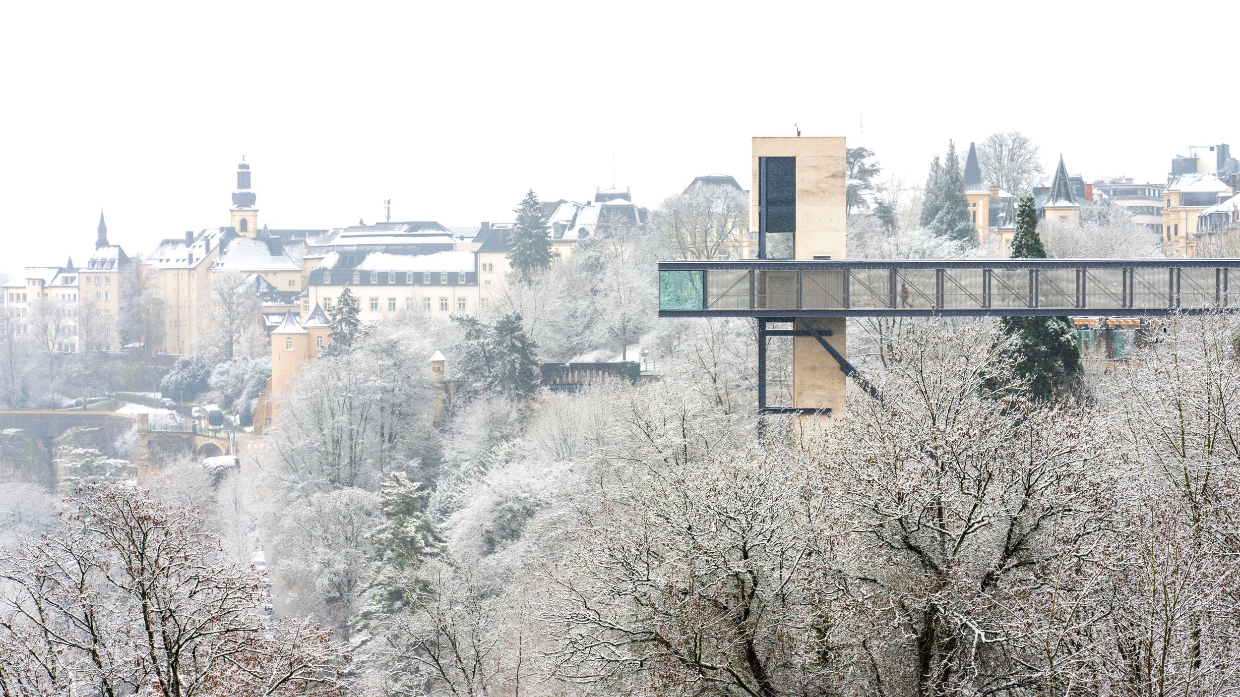 Panoramic Elevator of the Pfaffenthal