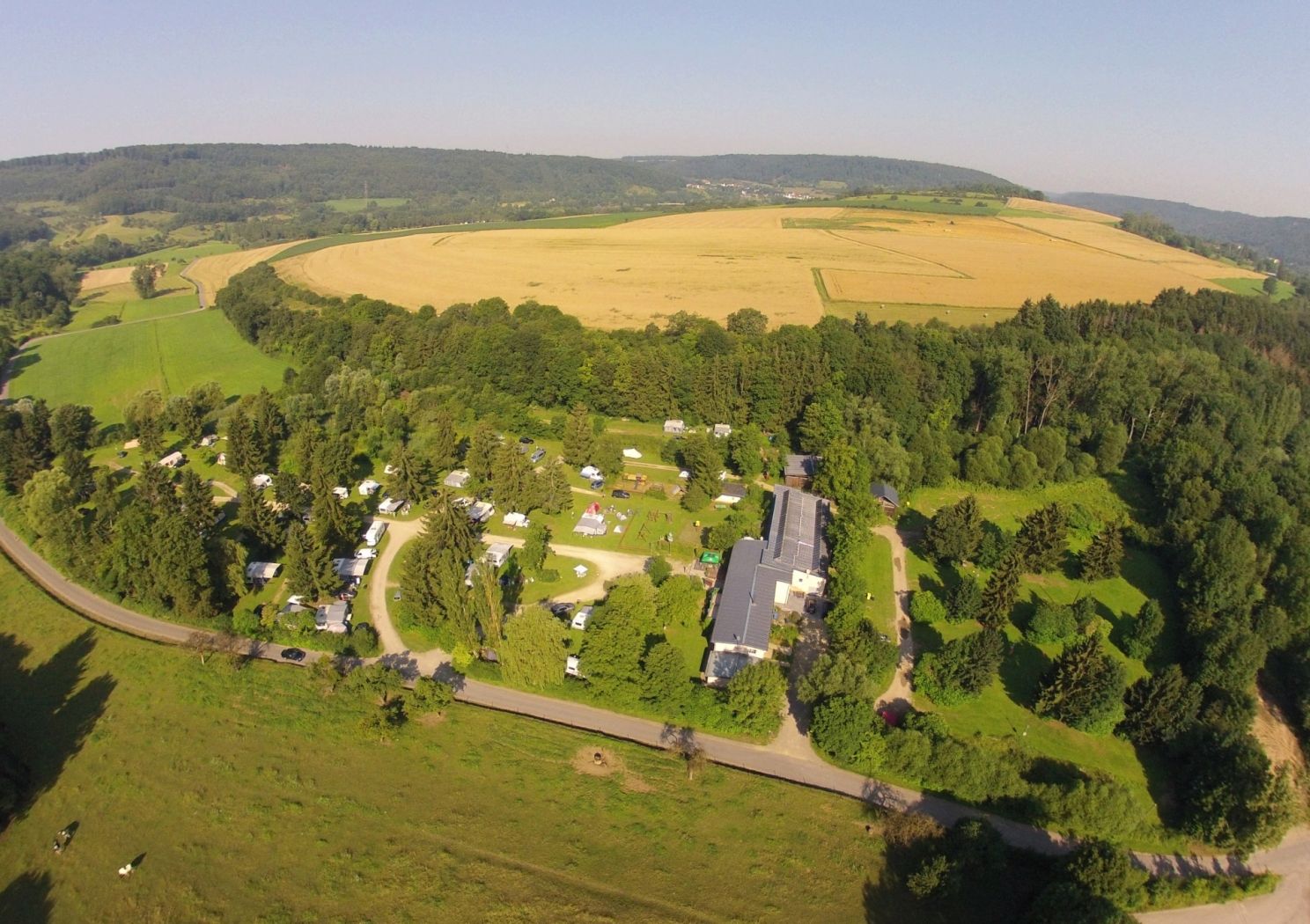 Camping Alferweiher - De Grénge Fleck - Visit Luxembourg